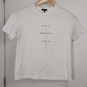 DYNAMITE WHITE T SHIRT SIZE SMALL